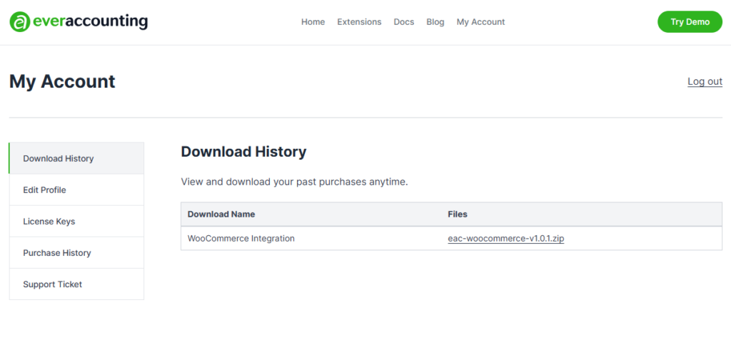 Download History