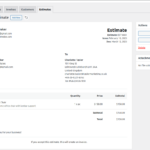 Ever Accounting Estimate View