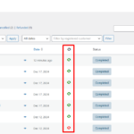 Order Sync Indicator